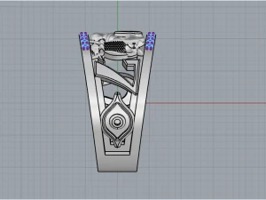 Ring with animals 4508 3D Print Model