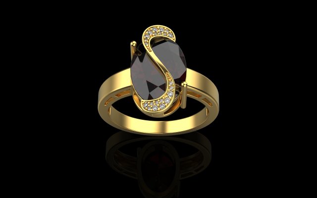 Ring 4513 3D-printmodel .c4d .max .obj .3ds .fbx .stl .blend 