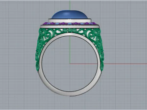 Ring 4399 3D Print Model