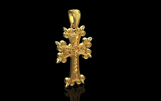 Cross 3 3Dプリントモデル .c4d .max .obj .3ds .fbx .stl .blend 