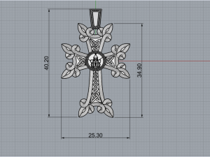 Cross 5 3D 프린트 모델
