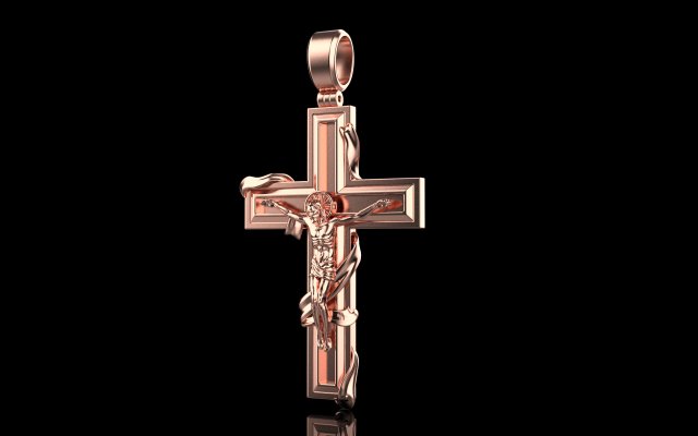 Cross 25 3D Принт Модель .c4d .max .obj .3ds .fbx .stl .blend 
