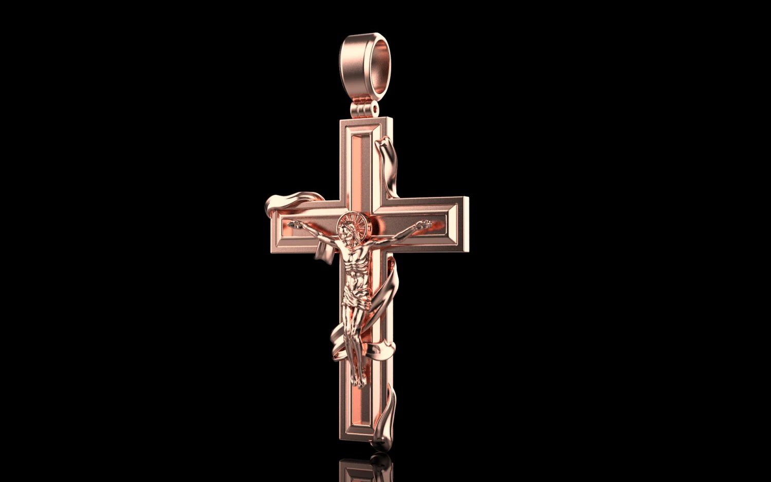 Cross 25 3D Print Model .c4d .max .obj .3ds .fbx .stl .blend 