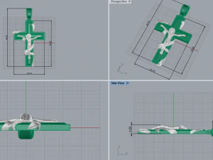Cross 25 3D Print Model