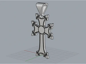 Cross 1238 3D Print Model