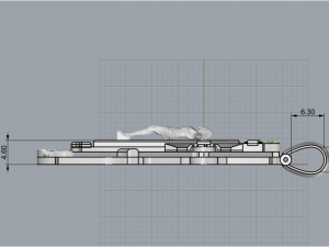 Cross 2050 3D Print Model