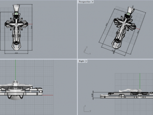 Cross 2050 3D Print Model