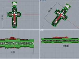 Cross 2179 3D Print Model