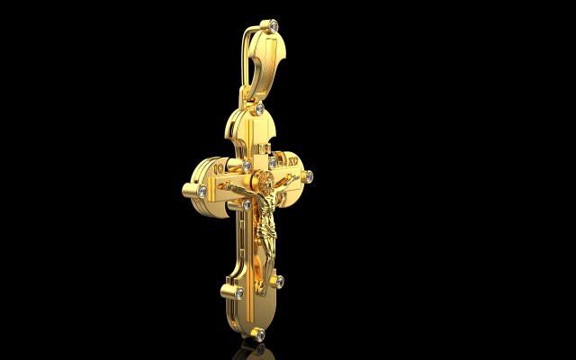 Cross 3051 Modello di stampa 3D .c4d .max .obj .3ds .fbx .stl .blend 