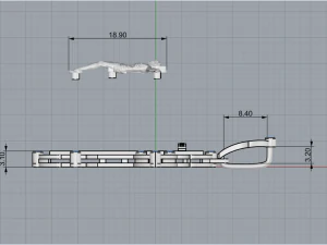 Cross 3051 3D Print Model