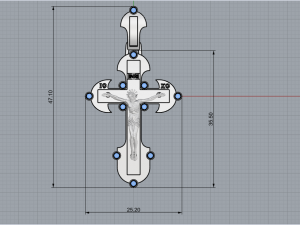 Cross 3051 Modello di stampa 3D