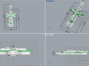 Cross 4423 3D Print Model