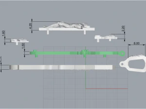 Cross 4423 3D Print Model