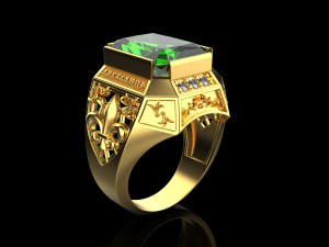 Ring 957 3D Принт Модель
