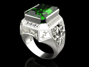 Ring 957 3D Принт Модель