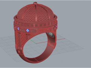 Ring 1841 3D Print Model