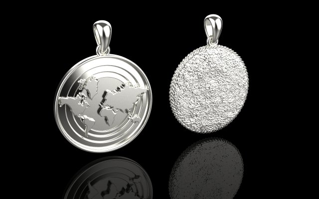 Pendant 9 3D Baskı Modeli .c4d .max .obj .3ds .fbx .stl .blend 