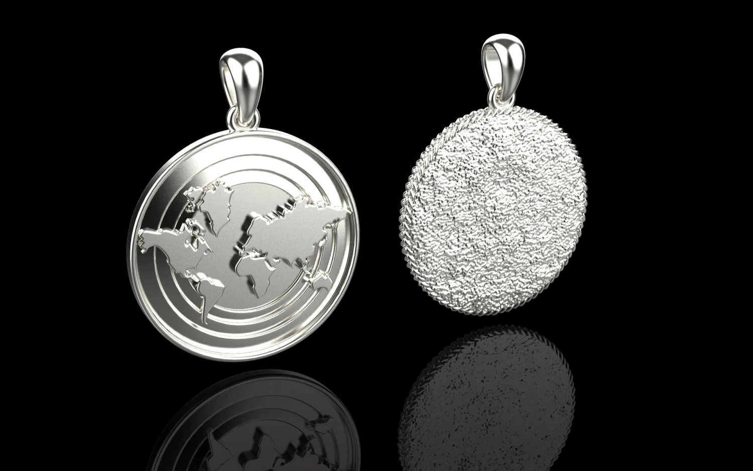 Pendant 9 3D Print Model .c4d .max .obj .3ds .fbx .stl .blend 