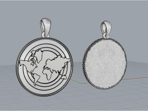 Pendant 9 3D Print Model