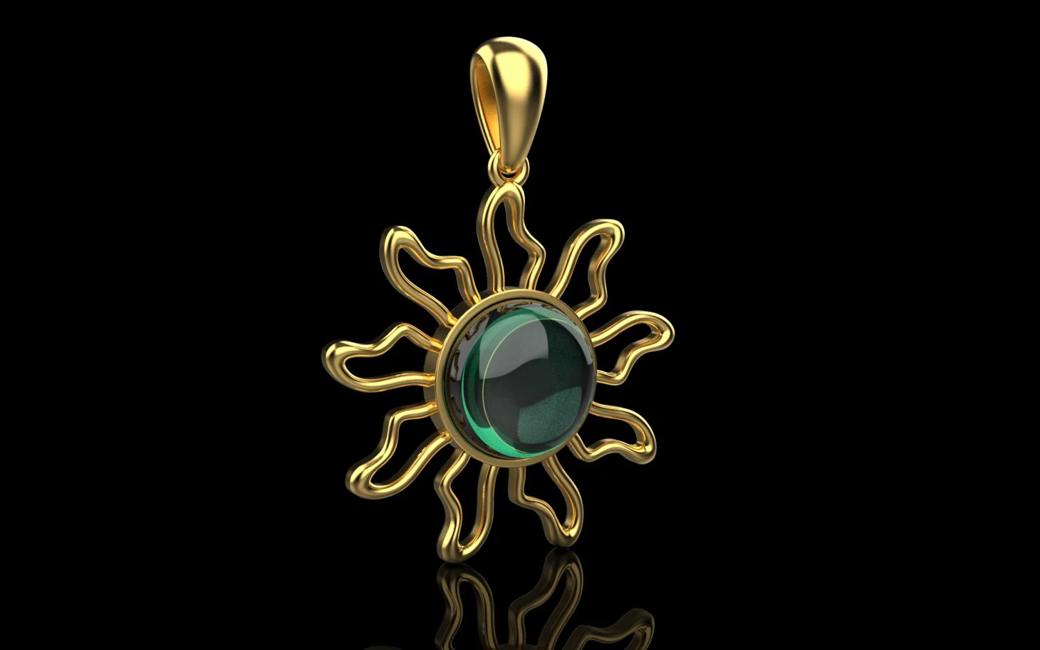 Pendant 90 8 3D Print Model .c4d .max .obj .3ds .fbx .stl .blend 