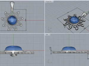 Pendant 90 8 3D Print Model