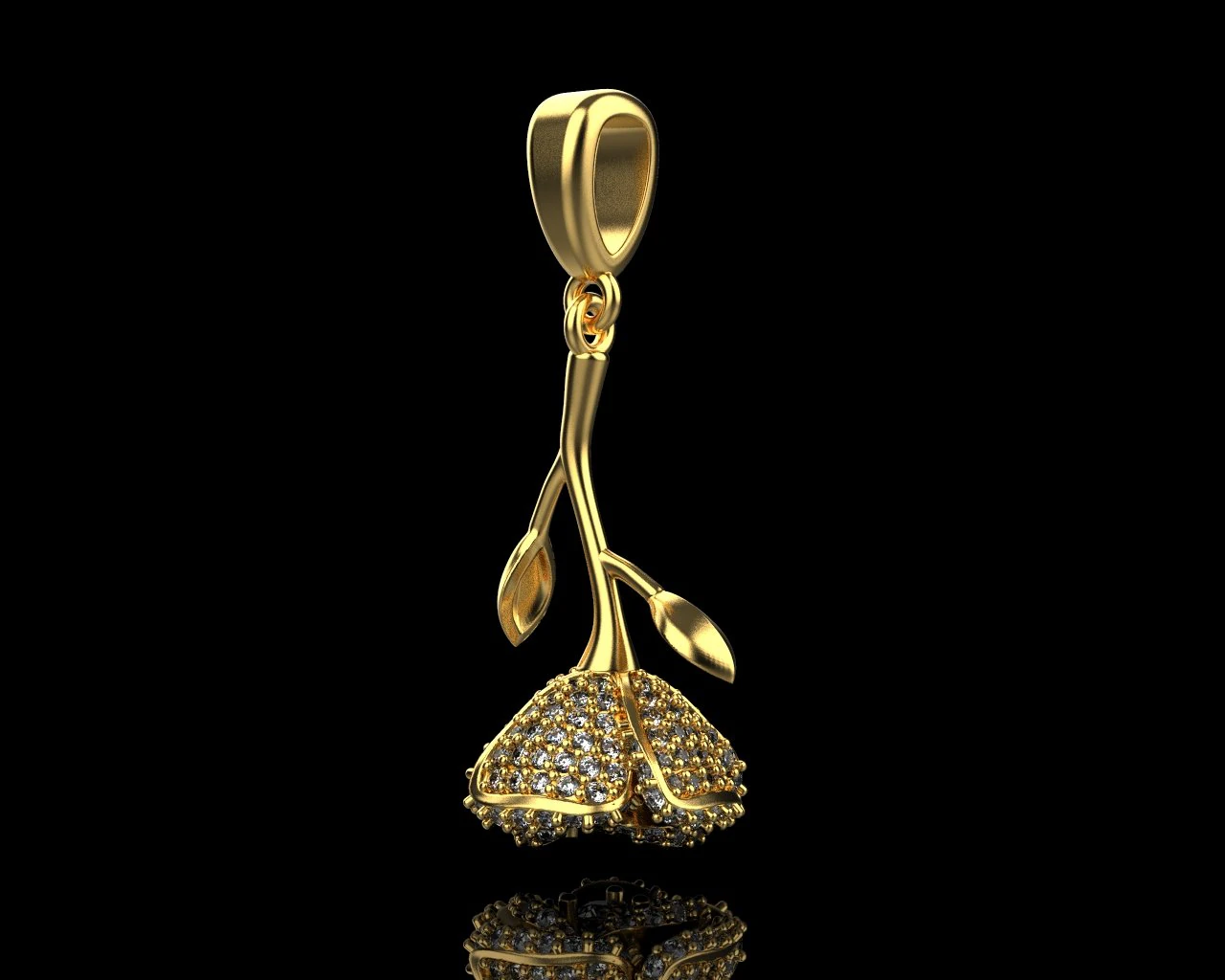 Pendant 1708 3D Print Model .c4d .max .obj .3ds .fbx .stl .blend 
