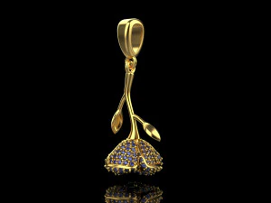 Pendant 1708 3D Print Model