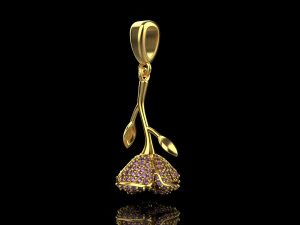 Pendant 1708 3D Print Model