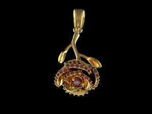 Pendant 1708 3D Print Model