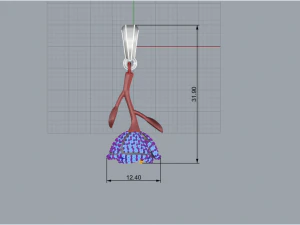 Pendant 1708 3D Print Model