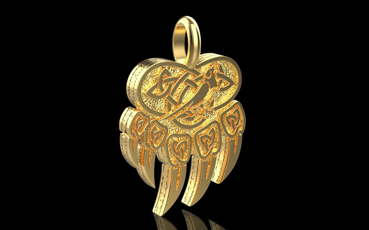 Pendant 3045 3D Print Model .c4d .max .obj .3ds .fbx .stl .blend 