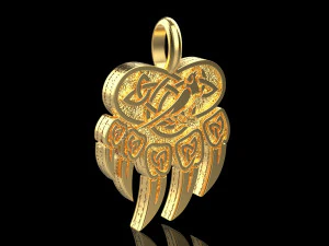 Pingente 3045 Modelo de Impressão 3D