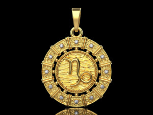 Pendant Capricorn 4302 Modello di stampa 3D