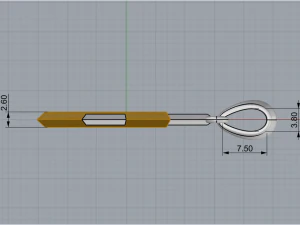 Pendant 925007 3D Print Model