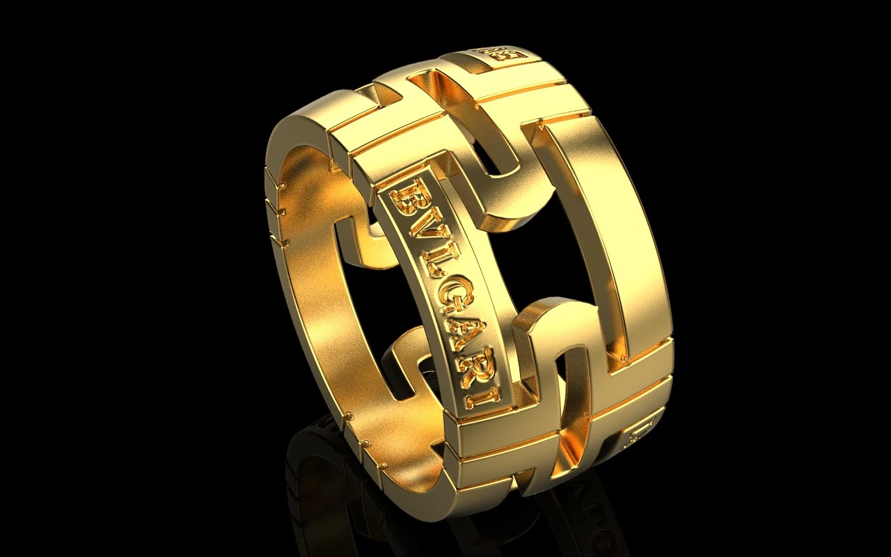 Ring 103 3D Print Model .c4d .max .obj .3ds .fbx .stl .blend