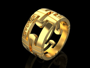 Ring 103 Modelo de Impressão 3D