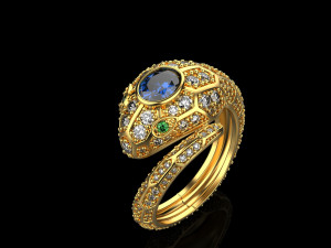 Ring Snake 1161 3D Baskı Modeli