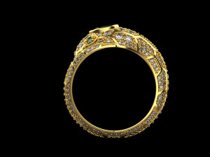 Ring Snake 1161 3D Print Model