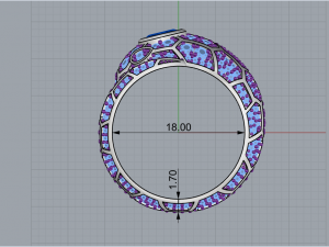 Ring Snake 1161 3D Print Model