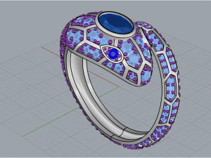 Ring Snake 1161 3D Print Model