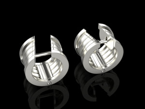 Earrings 1954 3D-printmodel