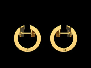 Earrings 1954 3D Print Model