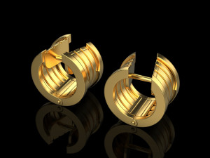 Earrings 1954 3D Print Model