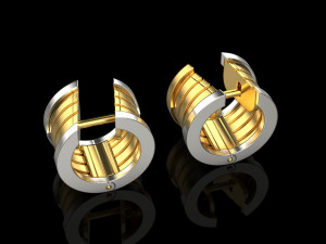 Earrings 1954 3D Print Model