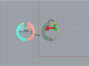 Earrings 1954 3D Print Model