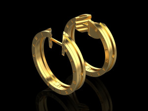 Earrings 1983 3Dプリントモデル
