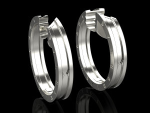 Earrings 1983 3D Print Model