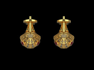 Earrings 2104 Modello di stampa 3D