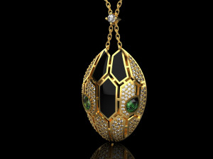 Pendant Snake 2938 3D 打印模型