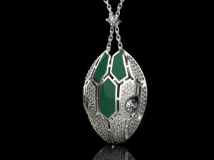 Pendant Snake 2938 3D Print Model